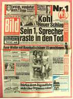 BILD-Zeitung Vom 25. Oktober 1990 :  Mitwucher Des Monats : Schafstall Mit Laube Für 600 Mark - Otros & Sin Clasificación