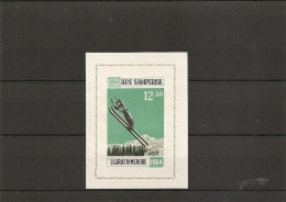 JO D'hiver De Innsbruck -1964 - Saut à Ski ( BF 6J Non Dentelé Xxx -MNH- D'Albanie) - Winter 1964: Innsbruck