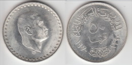 QUALITE **** EGYPTE - EGYPT - 50 PIASTRES 1390-1970 - NASSER - ARGENT - SILVER **** EN ACHAT IMMEDIAT - Aegypten