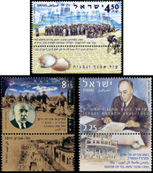 ISRAEL..2008..Michel # 1970-1972...MNH. - Nuevos (con Tab)