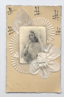 Belle Carte De Communion. Relief. - Comunioni