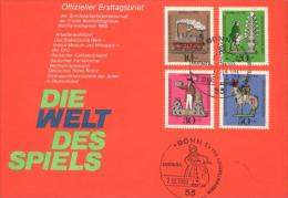 Germany - Mi-Nr 604/607 FDC (X522)- - 1961-1970