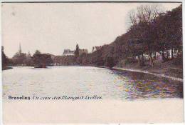 BRUXELLES. UN COIN DES ETANGS D'IXELLES - Ixelles - Elsene