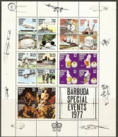 BARBUDA - 1977 SPECIAL EVENTS SOUVENIR SHEET SG 383 Sc 322e - Barbuda (...-1981)