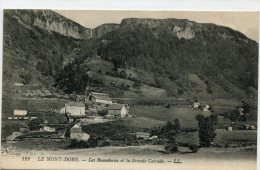 CPA 63 LE MONT DORE LES BUANDERIES ET LA GRANDE CASCADE - Le Mont Dore