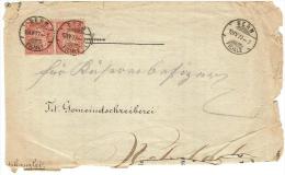 1877. LETTRE OU PLI   De . BERN. Pour . ROHNBACH. - Lettres & Documents