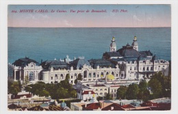 (RECTO / VERSO) MONTECARLO - LE CASINO - N° 224 - VUE PRISE DE BEAUSOLEIL - Casinò