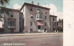 Maryland Baltmore Cardinals Residence 1907 - Baltimore