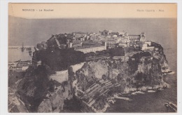(RECTO / VERSO) MONACO EN 1920 - LE ROCHER - Mehransichten, Panoramakarten