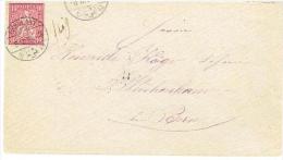1882. LETTRE.de . AMBULANT. Pour . BERN. - Covers & Documents