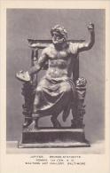 Maryland Baltimore Jupiter Bronze Statuette Roman 1st Cen A D Walters Art Gallery - Baltimore