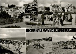 AK Bansin, FDGB-Heim Seeschloß Und Bansiner Hof, Gel, 1974 - Usedom