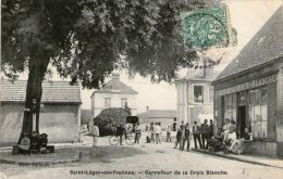 78 - YVELINES - SAINT LEGER EN YVELINES - Carrefour De La Croix Blanche - 1907 - Très Bon état - St. Leger En Yvelines