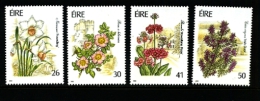 IRELAND/EIRE - 1990  GARDEN FLOWERS   SET MINT NH - Neufs