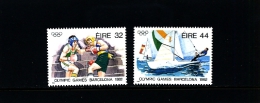 IRELAND/EIRE - 1992  OLYMPIC GAMES  SET MINT NH - Unused Stamps