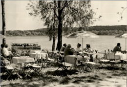 AK Buckow, Gasthaus Buchenfried Am Schermützelsee, Motorschiff, Gel, 1972 - Buckow