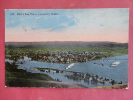 Lewiston,ID--Bird's Eye View--cancel 1915--PJ 239 - Andere & Zonder Classificatie