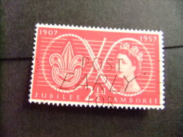 GRANDE BRETAGNE  -- THEMA SCOUTISME -- JAMBOREE -- SCOUTS  Yvert & Tellier Nº 302  º FU - Used Stamps