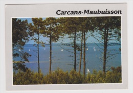 CARCANS MAUBUISSON - LE PLUS GRAND LAC D EFRANCE - PHOTO M. GUILLARD - SCOPE - Carcans