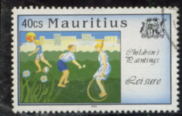 Mauritius (Maurice) Children Painting 40C - Mauritius (1968-...)