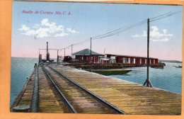 Muelle De Corinto Nicaragua Old Postcard - Nicaragua