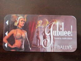 Hotel Key Card,Bally's Las Vegas(corner A Little Damaged) - Unclassified