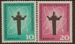 BERLIN 1958 Catholics Day SG B175/6 UNHM YT264 - Ungebraucht