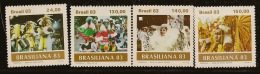 BRASIL1983 Rio Carnival SG 1999/2003 UNHM EO31 - Unused Stamps