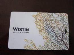 Hotel Key Card,Westin Hotel And Resorts - Ohne Zuordnung