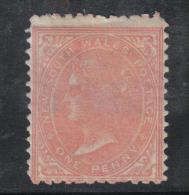 AP712 - NEW SOUTH WALES , 1 Penny Dent 12 1/2 * Mint . Vedi Filigrana - Mint Stamps