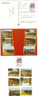 Delcampe - AK Frankenwald-Lied Mehrbildkarte 6 Bilder Urlaub Und Erholung Im Naturpark Frankenwald -3.12.86-17 8644 PRESSIG 1 - Kronach
