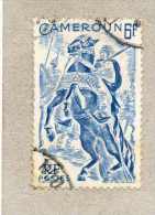 CAMEROUN: Cavaliers Du Lamido (chef) - Cheva Harnaché L Et Cavalier - Folklore - Tradition - - Used Stamps