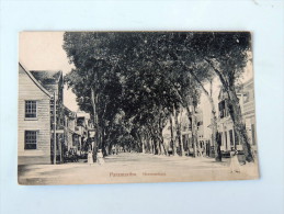 Carte Postale Ancienne : SURINAM : PARAMARIBO : Heerenstraat , Anime - Suriname