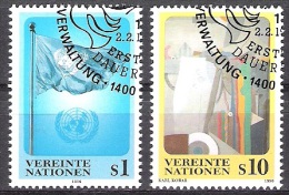 UNO Wien 1996 MiNr.203-204 O Gest.  ( 764 ) - Used Stamps