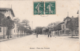 77 - NOISIEL / PLACE DES POMPES - Noisiel