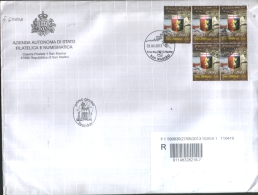 San Marino 2013 Busta FDC Con Emissione 120° Genoa Cricket And Football Club VFU - Used Stamps
