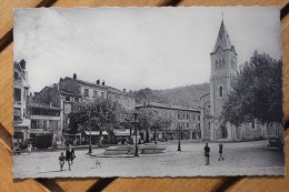 Carte Postale Semi-moderne Le Cheylard Place Just-Saléon-Terras - Le Cheylard