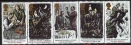 Great Britain 1993 Sherlock Holmes Strip Of 5 MiNr 1468-1472 MNH - Ungebraucht