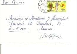 Zaire ( Lettre Par Avion De 1973 Vers La Belgique à Voir) - Gebraucht