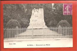 St Paul  Monument Aux Morts - War Memorials