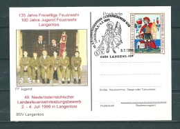 OOSTENRIJK, 03/07/1999 135 Jahre Freiwillige Feuerwehr - LANGENLOIS  (GA11594) - Pompieri