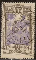 OCEANIC SETTLEMENTS 1913 50c Kanakas SG 56 U YZ325 - Usati