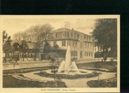 Bad Nenndorf Haus Cassel Springbrunnen Sw Um 1925 - Bad Nenndorf