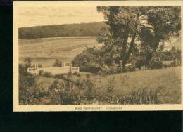 Bad Nenndorf Erlengrund Mit Holzbrücke Sw Um 1925 - Bad Nenndorf