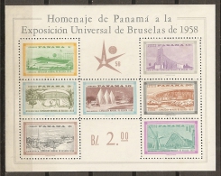 BRUSELAS'58 - PANAMA 1958 - Michel #H5 - MNH ** (oxido En La Goma) - 1958 – Bruxelles (Belgique)