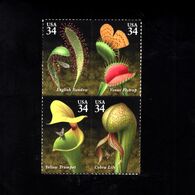 229415675 SCOTT 3531A POSTFRIS MINT NEVER HINGED POSTFRISCH EINWANDFREI CARNIVOROUS PLANTS - FLOWERS - 3531 FIRST - Sonstige & Ohne Zuordnung