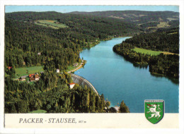 Packer Stausee 1972gel - Alpine Lufbild - Pack