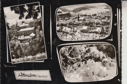 5952 ATTENDORN, Winter-Mehrbildkarte, 1962 - Attendorn