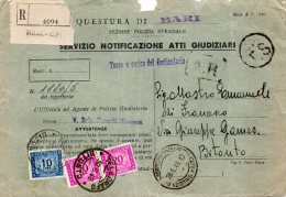 1948 LETTERA  CON ANNULLO BITONTO - Taxe