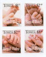 TONGA - 2013 - Royal Baby  -  4val Neufs // Mnh - Tonga (1970-...)